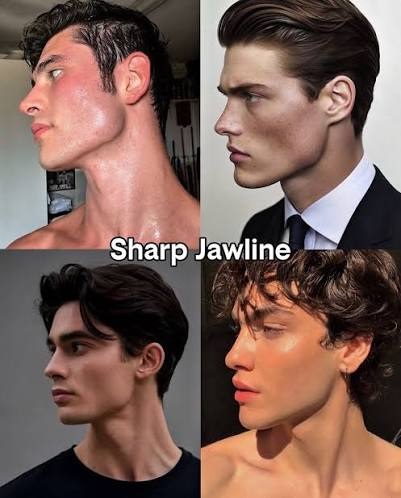 Jawline: как сделать линию челюсти более выраженной: схема для статьи RussianMOG Wiki